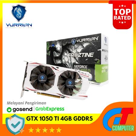 BEBAS ONGKIR - VURRION GTX 1050 Ti 4GB GDDR5 128-bit VGA Card Vurrion GTX1050Ti