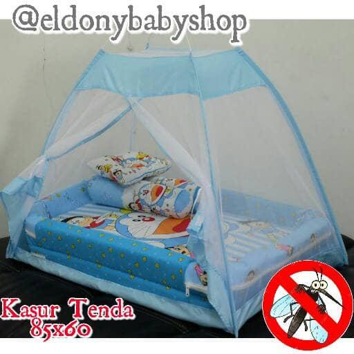 Kasur Kelambu Tenda Doraemon/ kasur bayi bess/bantal guling doraemon