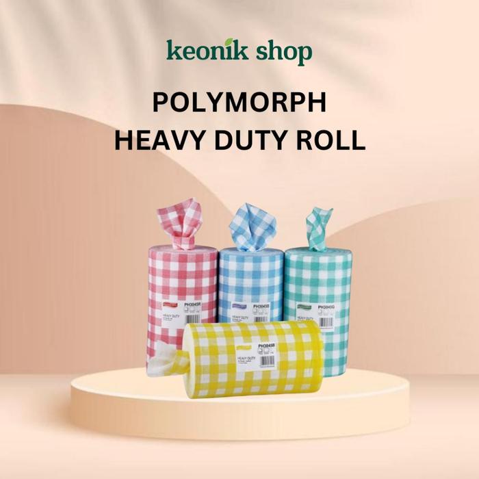 Paling dicari LAP KAIN POLYMORPH HEAVY DUTY ROLL Lap Serbaguna