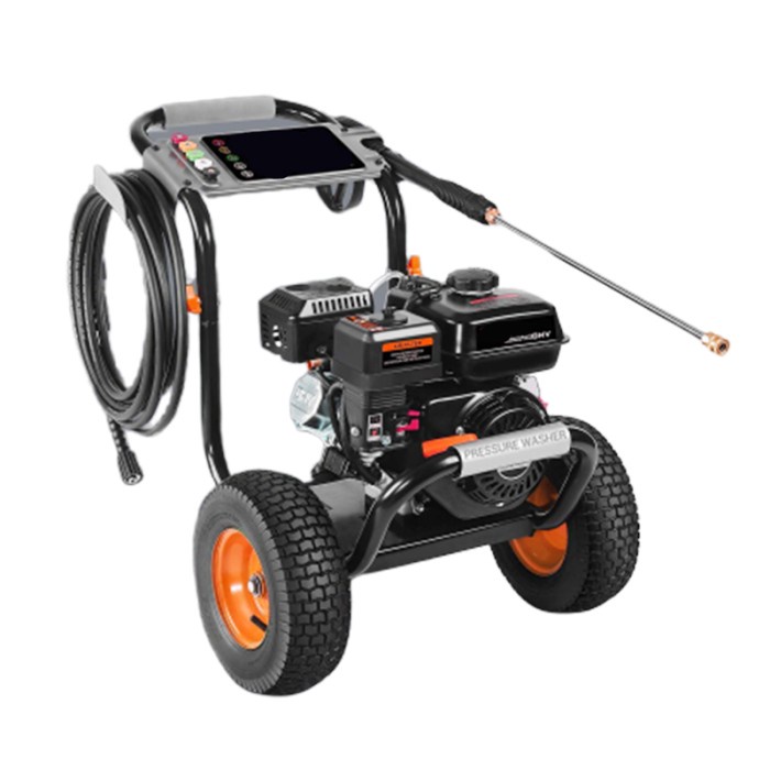 Gas High Pressure Washer 3000PSI Car Washer Industrial High Pressure Cleaner for Cleaning Car Patio