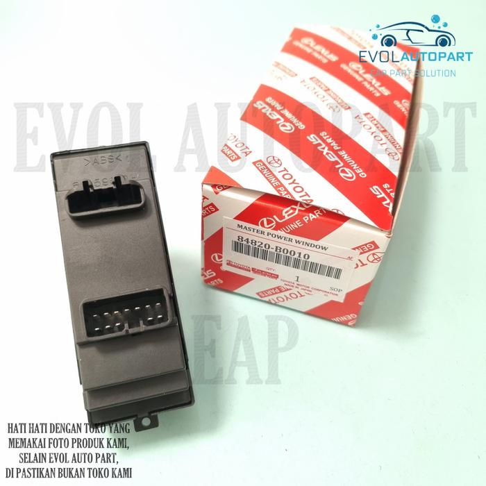 TOP SWITCH MASTER SAKLAR POWER WINDOW LUXIO ORIGINAL -
