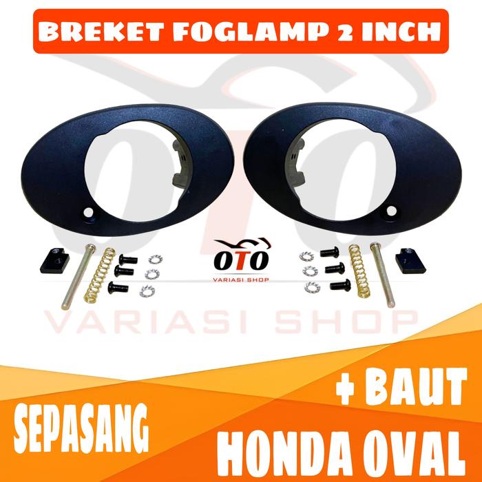 Breket Foglamp 3 Inch Universal Toyota Honda Bracket Biled Foglamp 3 Inch Universal Toyota Honda