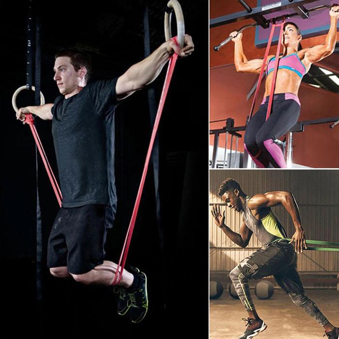 Long Resistance Band TTCZ Karet Olahraga Elastis Panjang