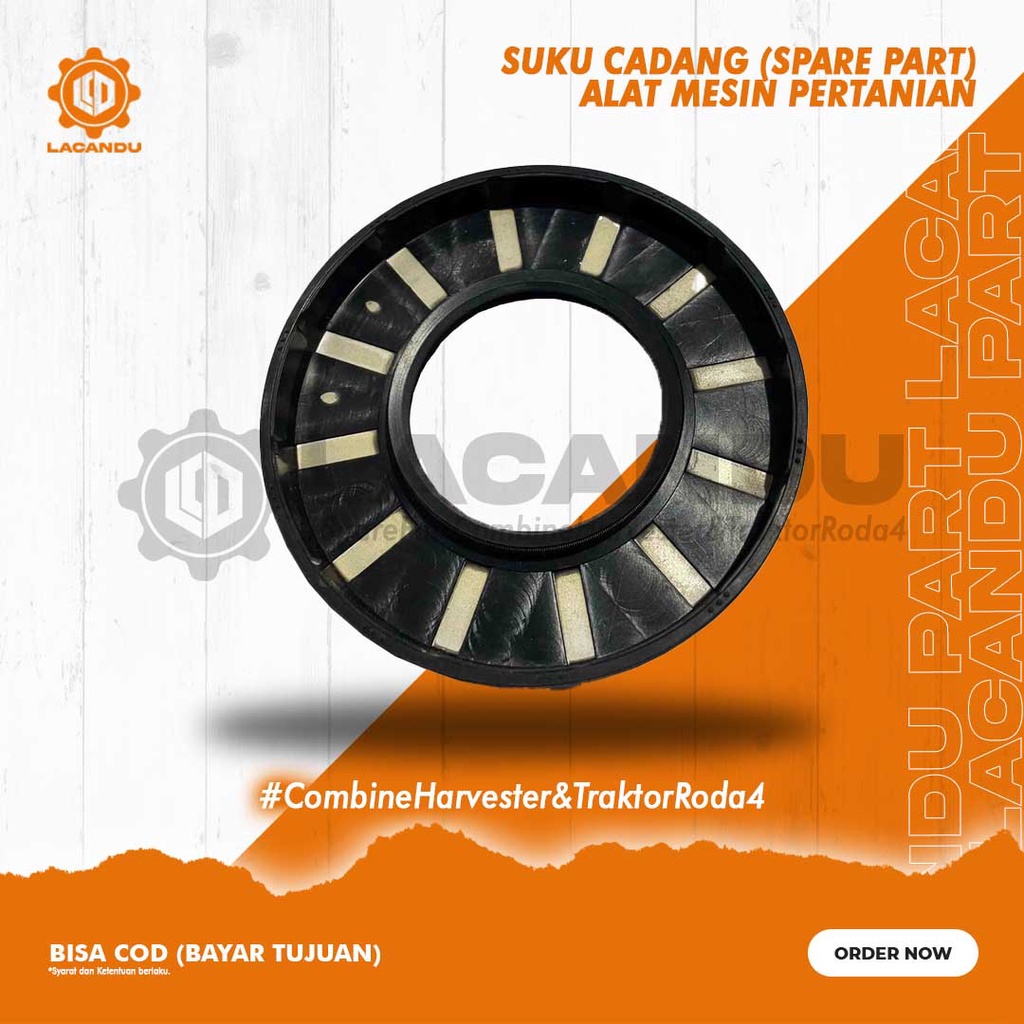 SEAL OIL PTO ROTARI TRAKTOR 07004-08010 ISEKI NT 548F UNTUK TRAKTOR RODA 4 LACANDU PART