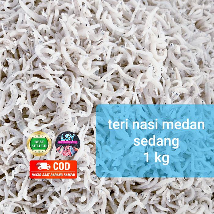 

Kuliner.Kita Ikan Asin Teri Nasi Medan Size Sedang 1Kg