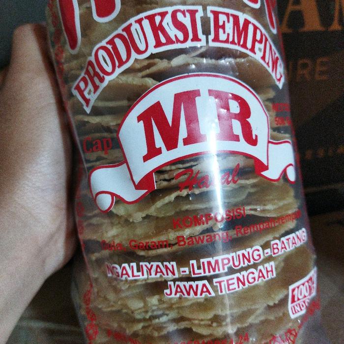 

Kuliner.Kita Emping Melinjo Jumbo Tutup Rasa Manis /Pedas Manis 500 Gram