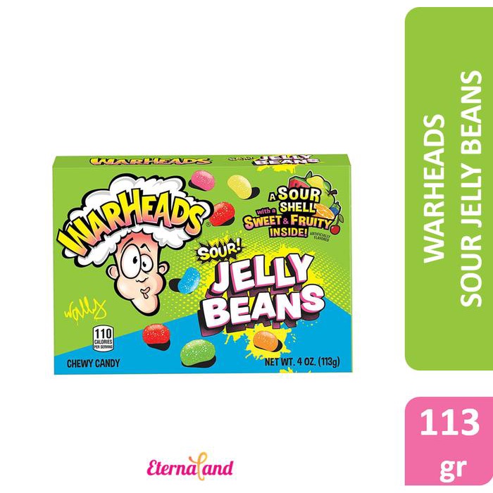

Kuliner.Kita Warheads Jelly Beans - Permen Warheads Impor Usa
