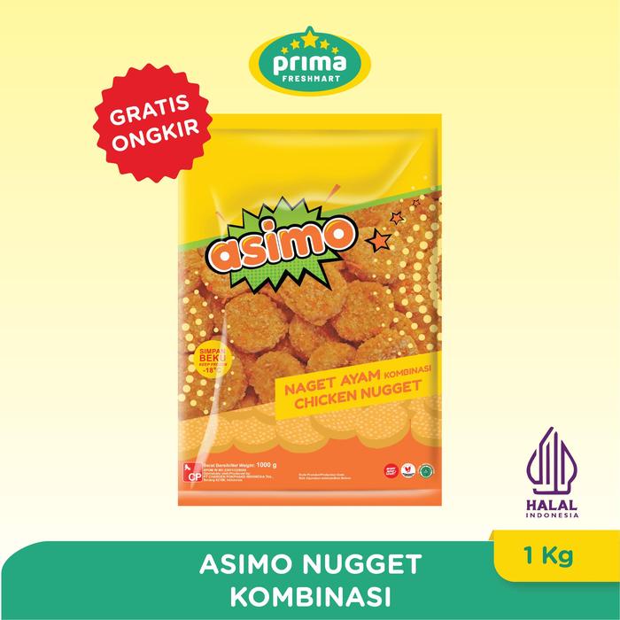 

Kuliner.Kita Asimo Nugget Kombinasi 1 Kg/Pac