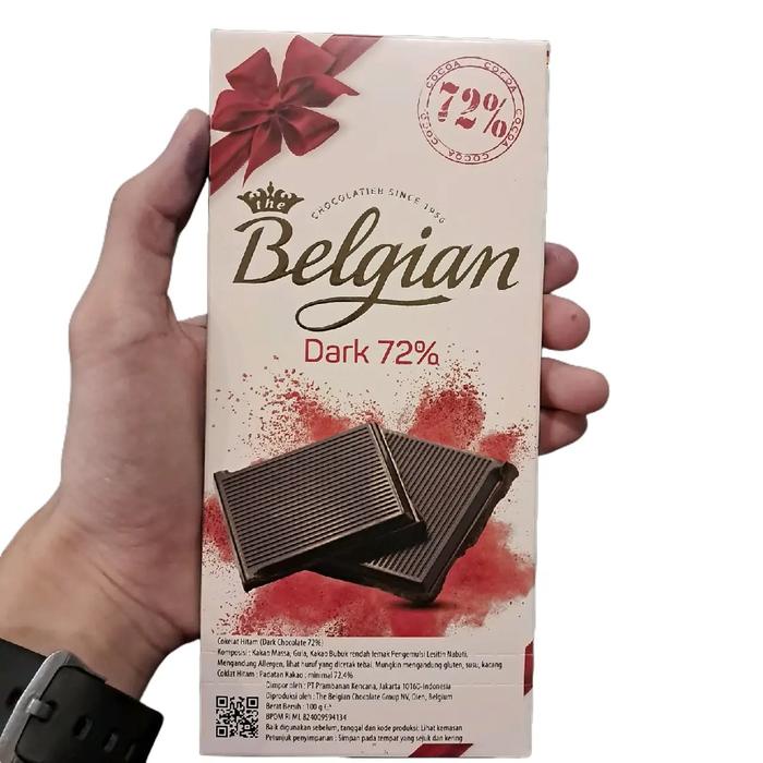 

Kuliner.Kita The Belgian Dark Chocolate 72% 100Gr