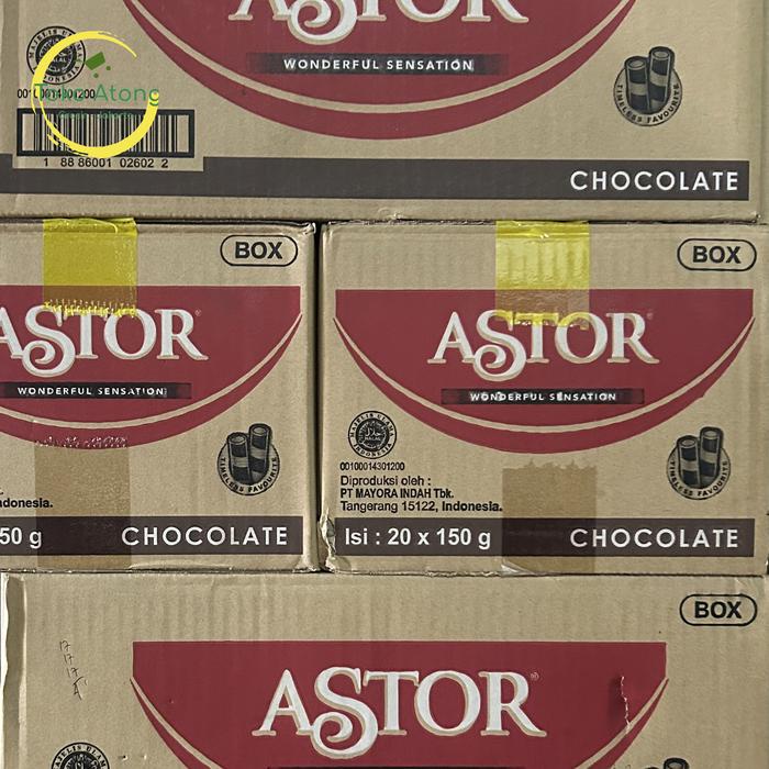 

Kuliner.Kita Astor Wafer Stick Cokelat 150 Gram Harga Kartonan