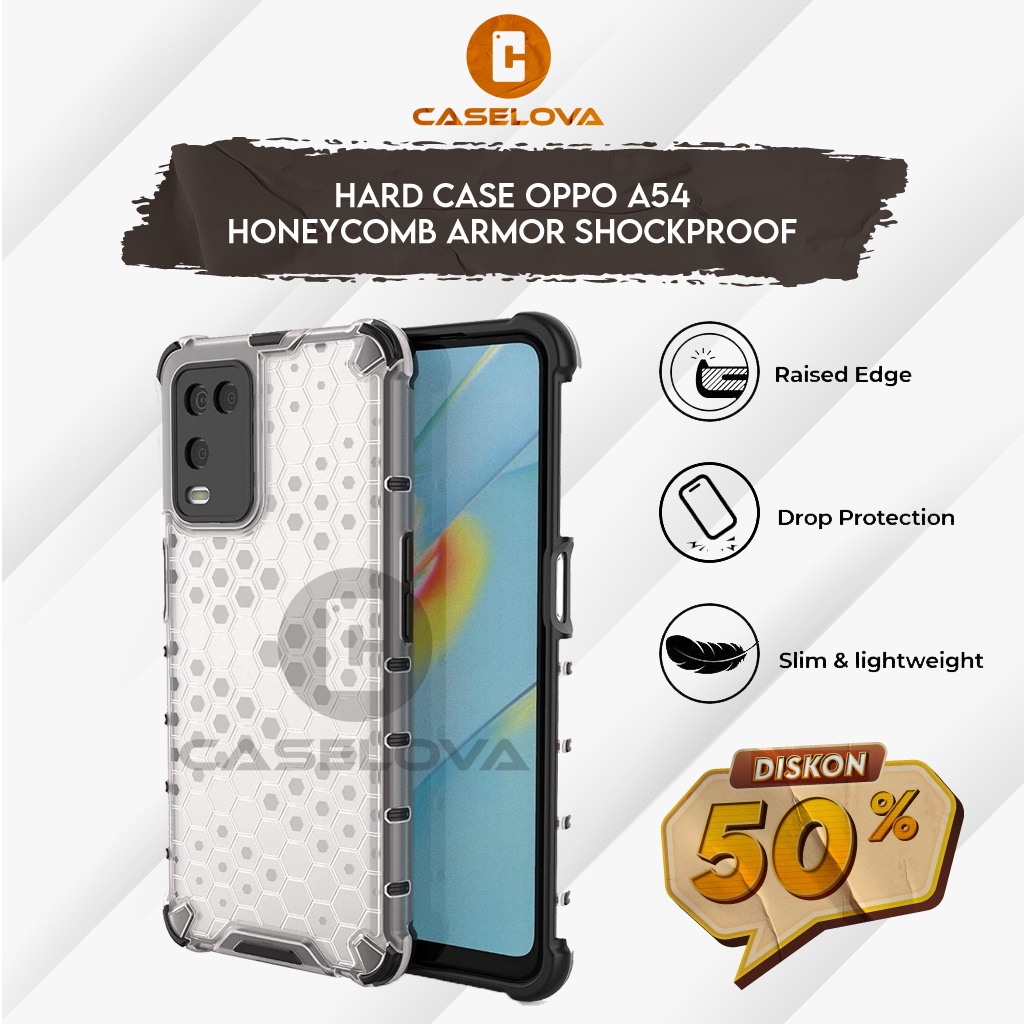Hard PC Case Oppo A54 Honeycomb Armor Shockproof