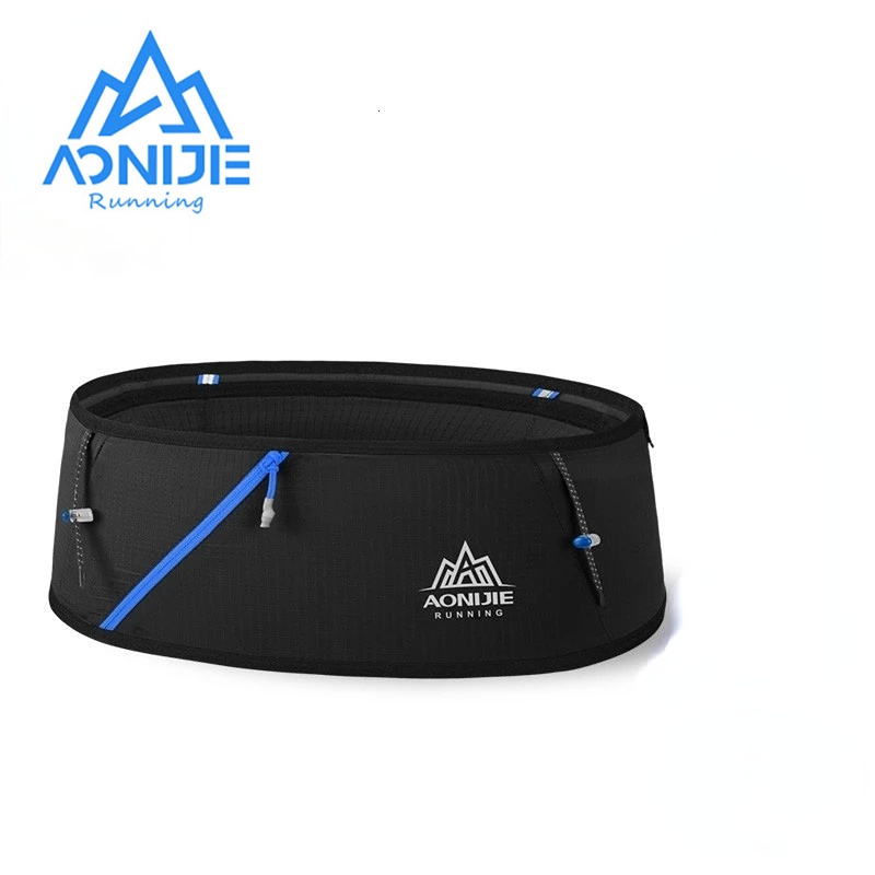 AONIJIE Unisex Hydration Running Belt Superlight Running Waist Bag Trail Marathon Gym Workout