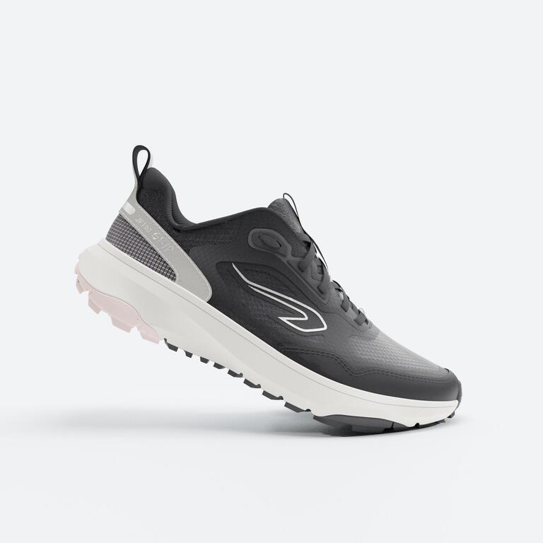 Decathlon KIPRUN Sepatu Lari Wanita Jogflow 190 Grip - Hitam - 8913965