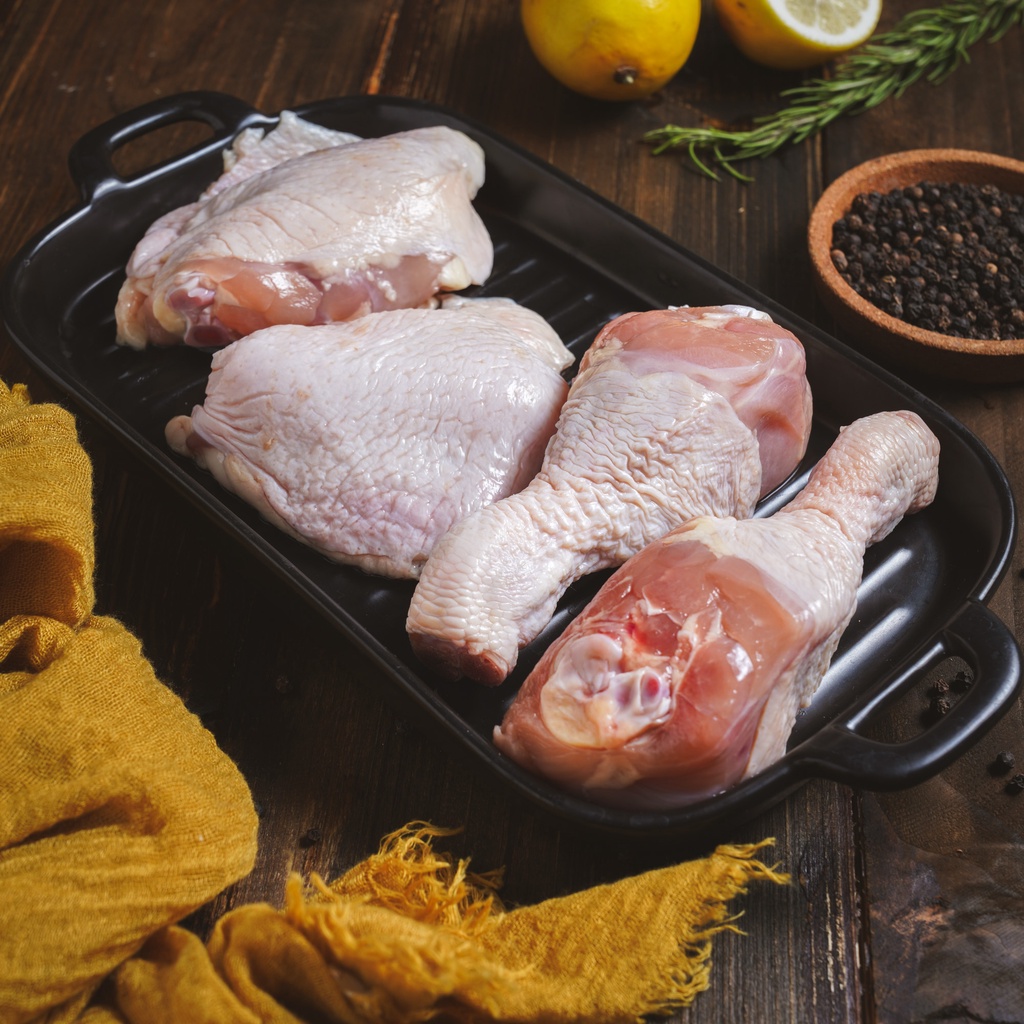 

Sayurbox Selection Ayam Paha Atas dan Paha Bawah 1 kg