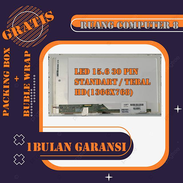 Ready LED LCD LAYAR 15.6 30 PIN TEBAL LEN T540P E540 L540