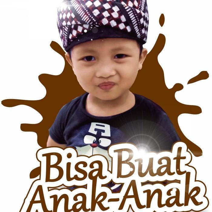 PROMO Peci Batik Jogokariyan Motif Poleng Bahan Kain Batik Jogjakarta