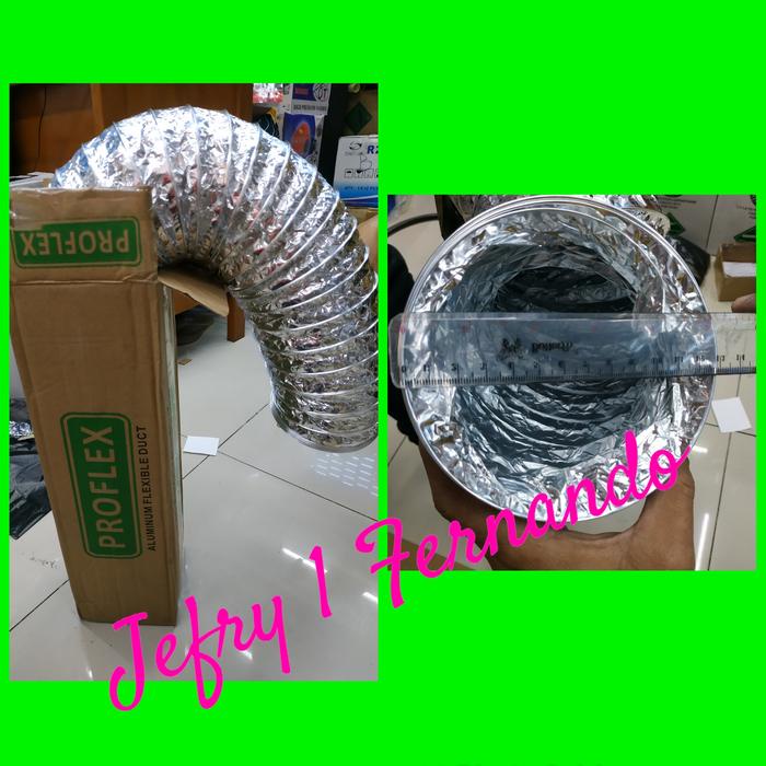 Terbaru.. Flexible Duct 5" Hose Ducting 10M Exhaust Cerobong Ac Portable 13Cm