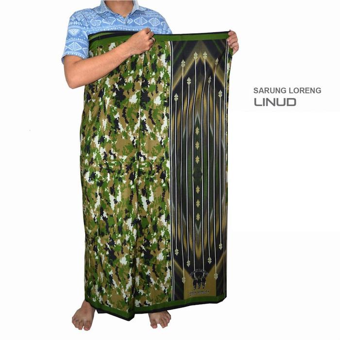 LIMITED EDITION Sarung Loreng Muslim Dewasa Kain Halus Nyaman Motif Brimob,Nkri,