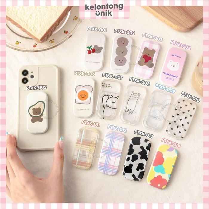 (Expert) KOREAN - Poptok Phone Grip & Phone Stand/ Griptok/ Phone Holder