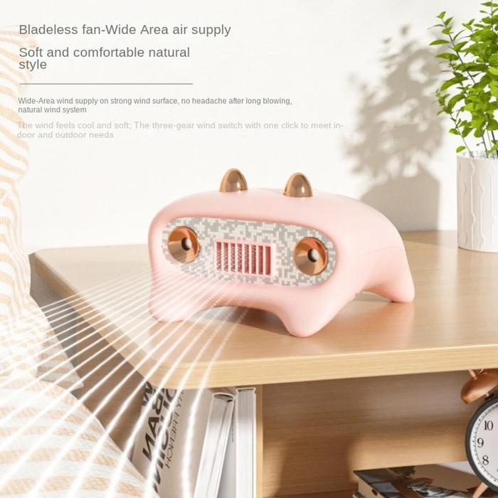 SALE PROMO AC MINI PORTABLE DUAL SPRAY MITSUYAMA MS-5558 AIR COOLER POWER FAN USB PENDINGIN RUANGAN