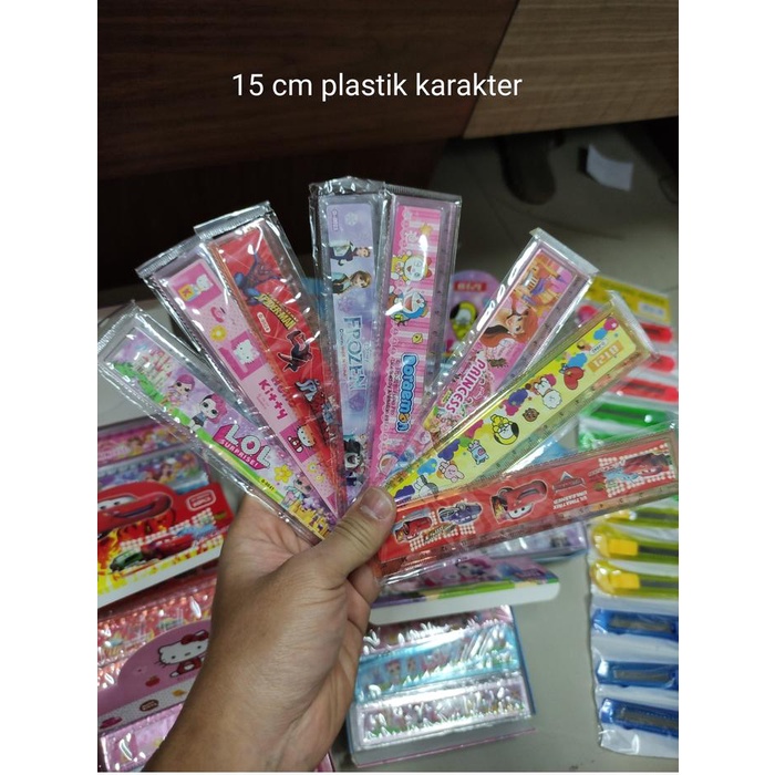

~^~^~^] penggaris 15 cm plastik fancy murah vanco