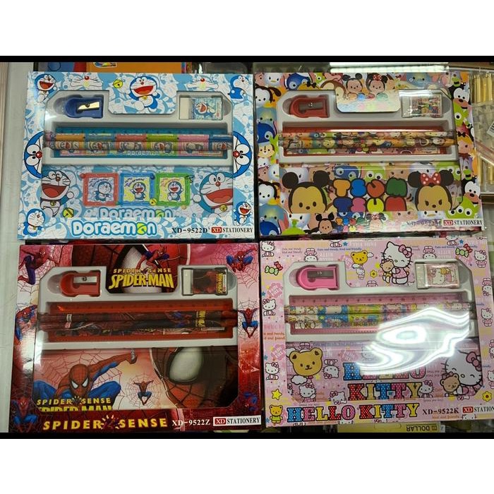 

------] study set kemasan dus acua tenteng gift set alat tulis goodie bag