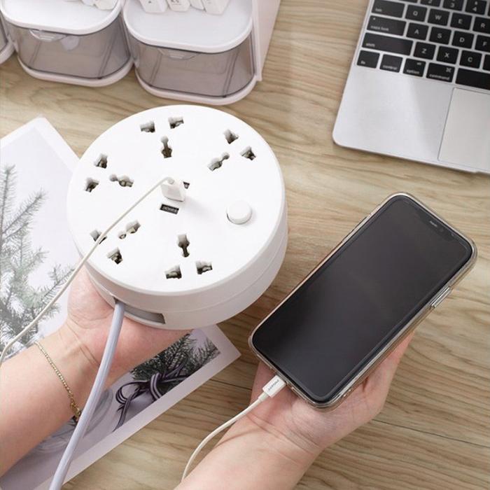 Sudimampir Colokan Listrik Usb Smart Power Strip Steker Listrik Usb Soket Strip Daya Pintar