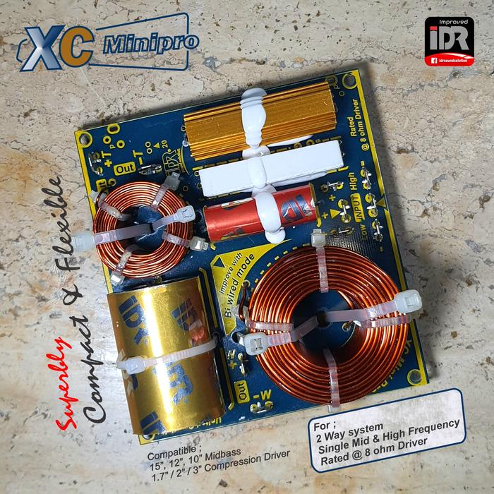 Crossover 2 Way, Idr Xc Mini Pro, Passive Crossover - Asli