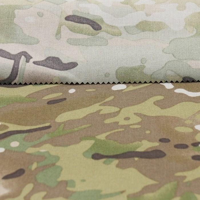 BERGARANSI Bahan Kain Cordura 500D Nylon - Loreng Camo Fabric - Multicam Black