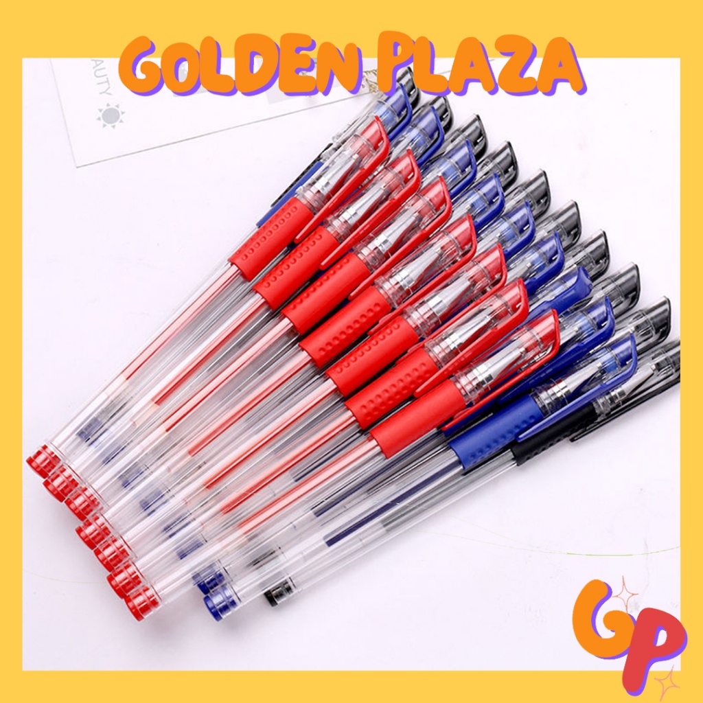 

(50 PCS) Pulpen Tinta Cair Pena Sekolah Pena Office Kantor Serbaguna Pena Gel Terlaris Termurah