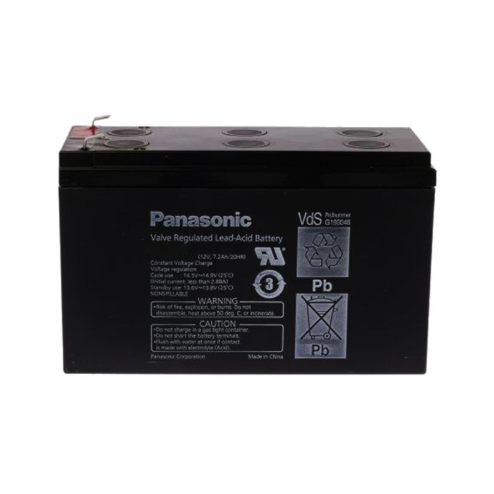 [Expert] batrai ups 12v 7.2a panasonic baterai ups aki kering panasonic 7a