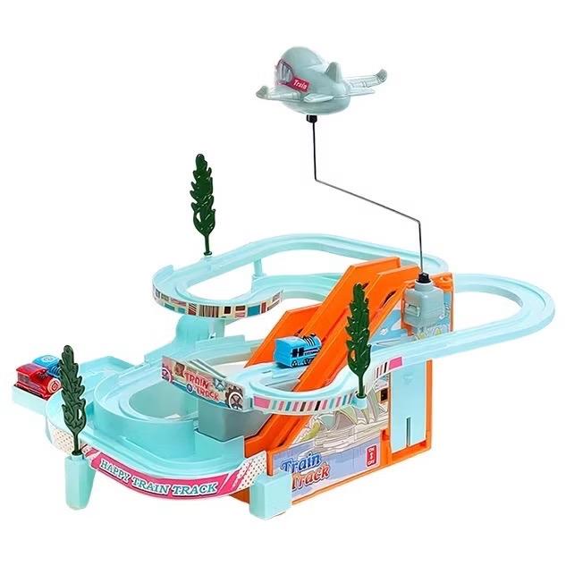 terbaru  mainan track happy train thomas slidegames mainan mobil lintasan kado hadiah ulang tahun