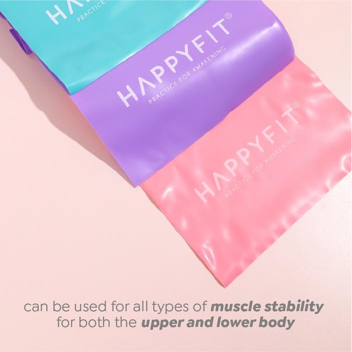 HAPPYFIT Resistance Flexi Band - Exercise Strap