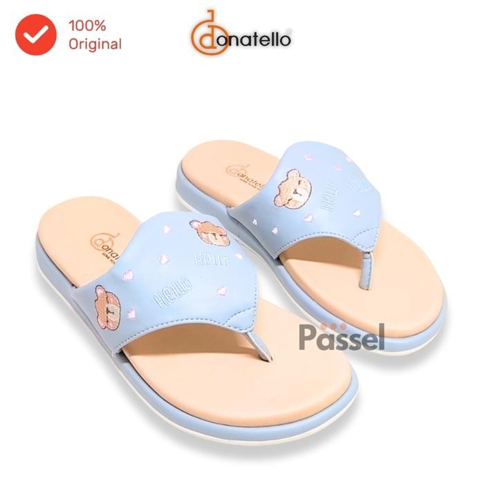 StylKids- Passel x Donatello Sz. 31-35 Sandal Anak Bordir Embroidery Kasual AV11011/ AV11012 /