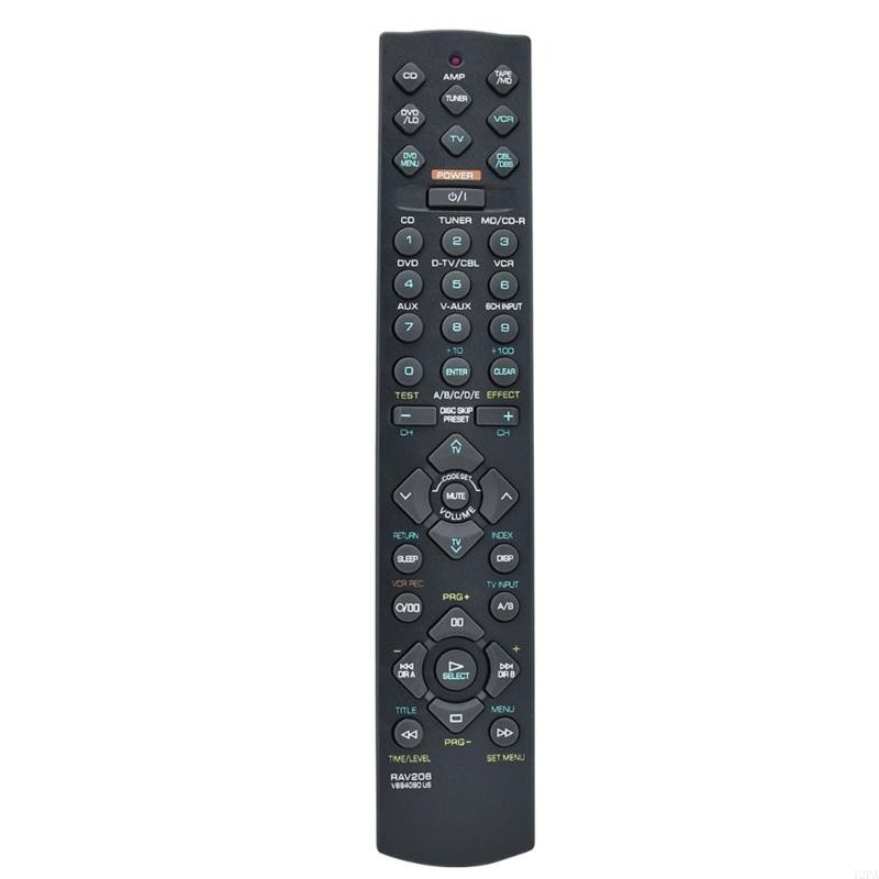 5HA RAV206 V694090US Remote Control for Receiver Models HTR-5450 AX-596 YHT34 RX-V495 Comfortable Ea
