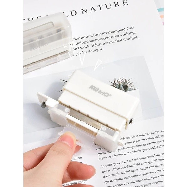 

A4 A5 B5 6 lubang Mini Pembolong Kertas / Pelubang Kertas Kecil / Paper Punch