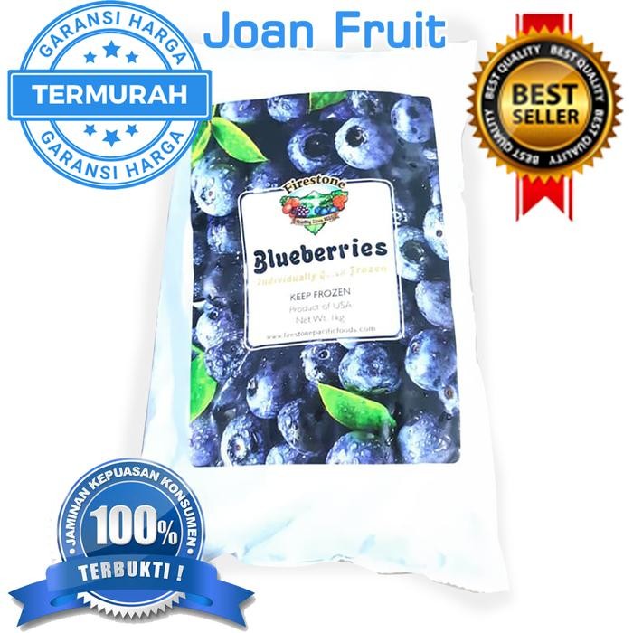 

BisaInstan- Buah Beku Blueberry Frozen IQF 1kg TERMURAH SE INDONESIA DIJAMIN MURAH
