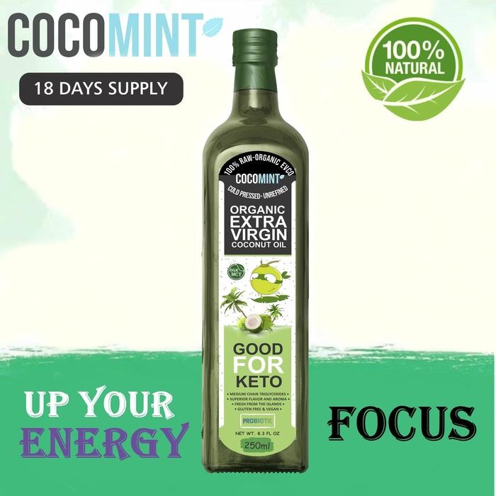 

BisaInstan- Minyak Kelapa Extra Virgin Coconut Oil VCO - Pure Unrefined 100% 250ML