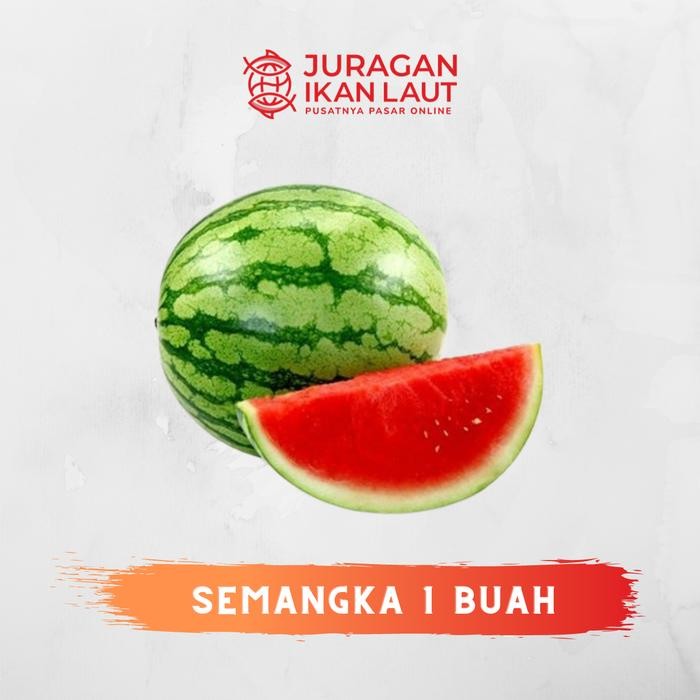 

BisaInstan- Buah Semangka Merah Segar Berkualitas - 1 Buah