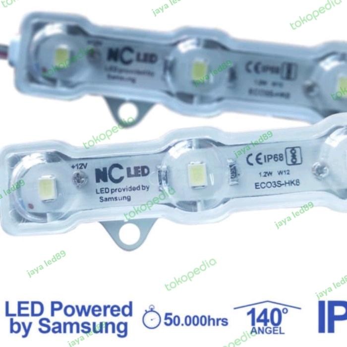 JT READY LED MODULE NC SAMSUNG CLEAR POWER 1,2W DC 12V WARNA PUTIH