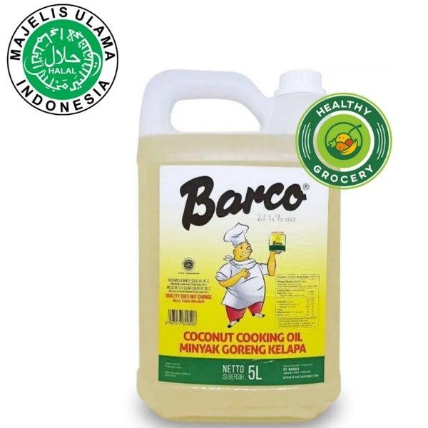 

BisaInstan- Barco Coconut Cooking Oil 5 Liter Minyak Goreng Kelapa