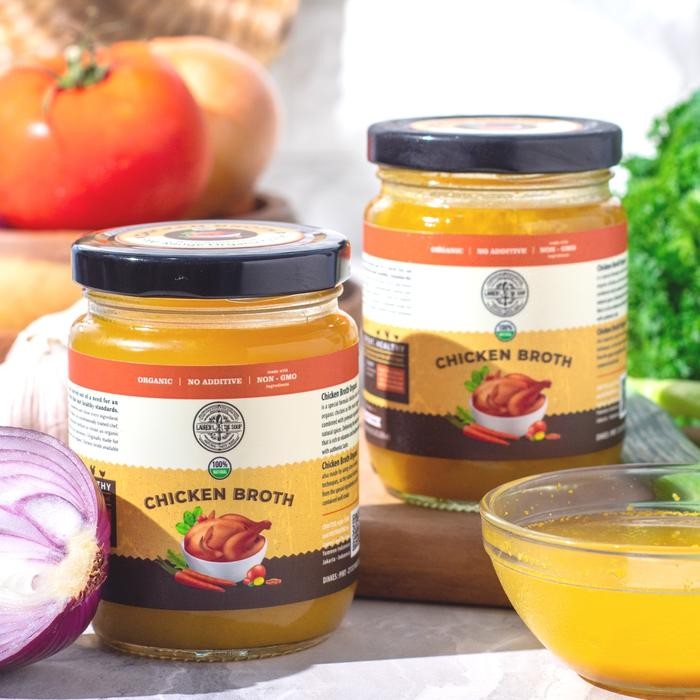 

BisaInstan- Kaldu ayam kampung / Chicken broth / mpasi organik