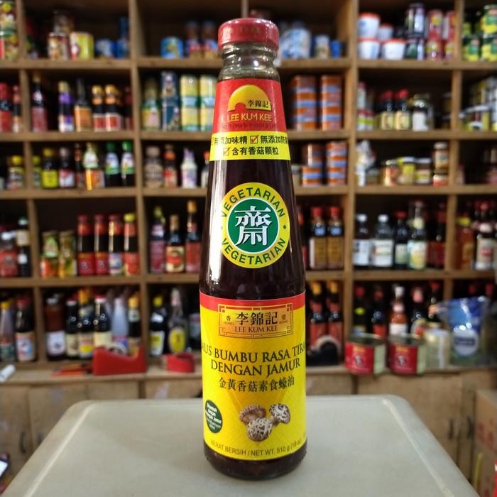 

BisaInstan- Lee Kum Kee Saus Bumbu rasa Tiram dengan Jamur/ Vegetarian 510gr