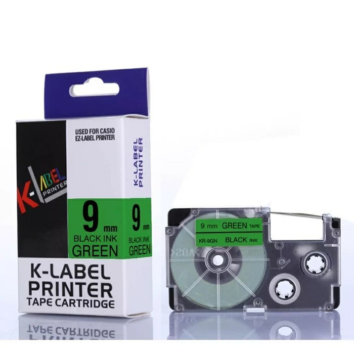 

Kertas K Label Printer EZ Label 9 MM 12MM 18MM Compatible Tape Cartridge MURAH