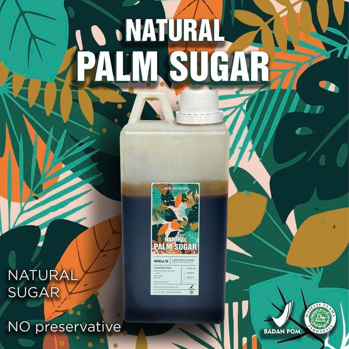 

Kirim,HariYgSama- GULA AREN CAIR / GULA MERAH CAIR NATURAL PALM SUGAR CAIR WELLS - 1 KG