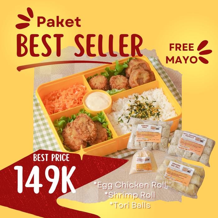 

Kirim,HariYgSama- Paket Hemat Nugget Best Seller Roku Bento