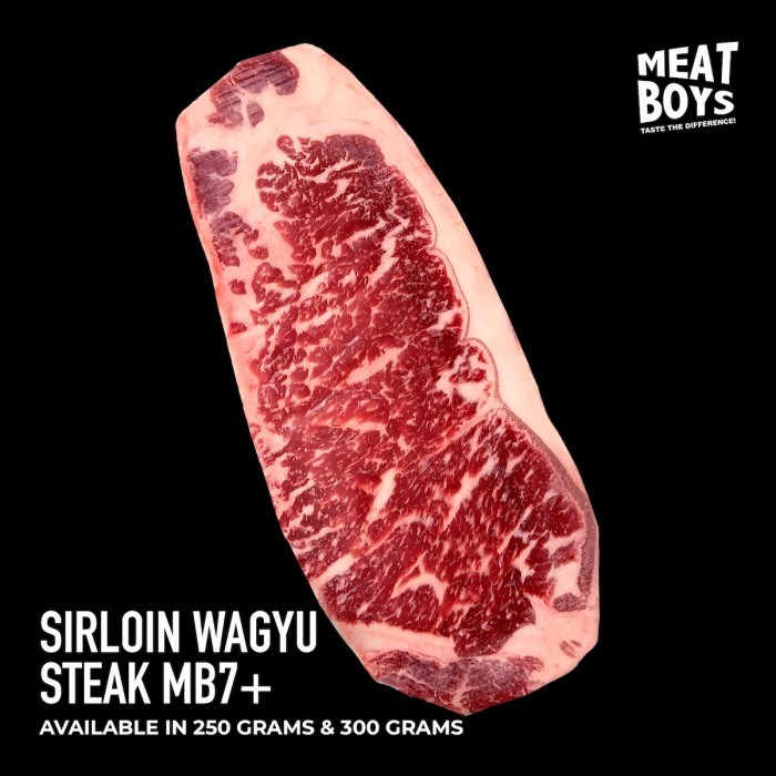 

Kirim,HariYgSama- SIRLOIN WAGYU STEAK MB7+ [300GR]