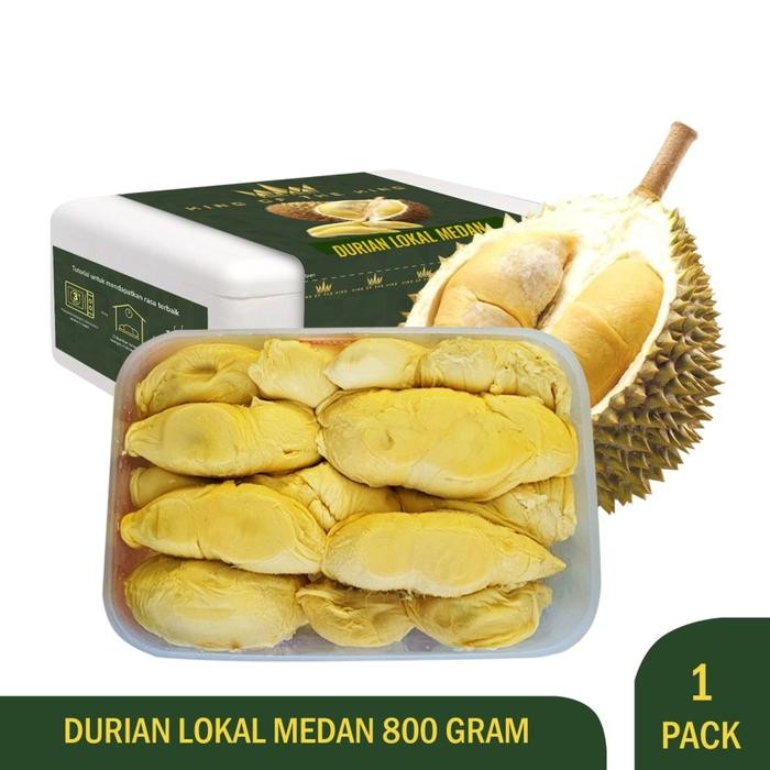 

BisaInstan- King Fruit Durian Lokal Medan Premium 800 Gram