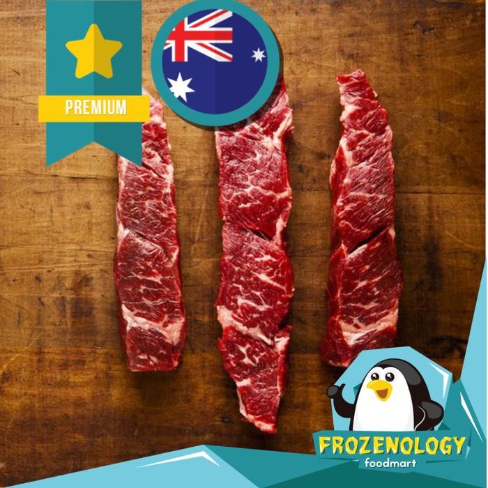 

Kirim,HariYgSama- AUS Wagyu Boneless Short Ribs Prince Karubi Galbi Kalbi Cut 1 cm 250 g