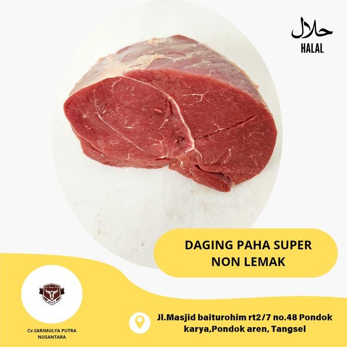 

Kirim,HariYgSama- DAGING PAHA, DAGING RENDANG, DAGING DENDENG NON LEMAK 500GR